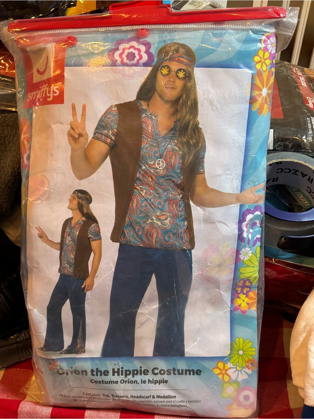 Smiffy’s Orion the hippie costume adult size large